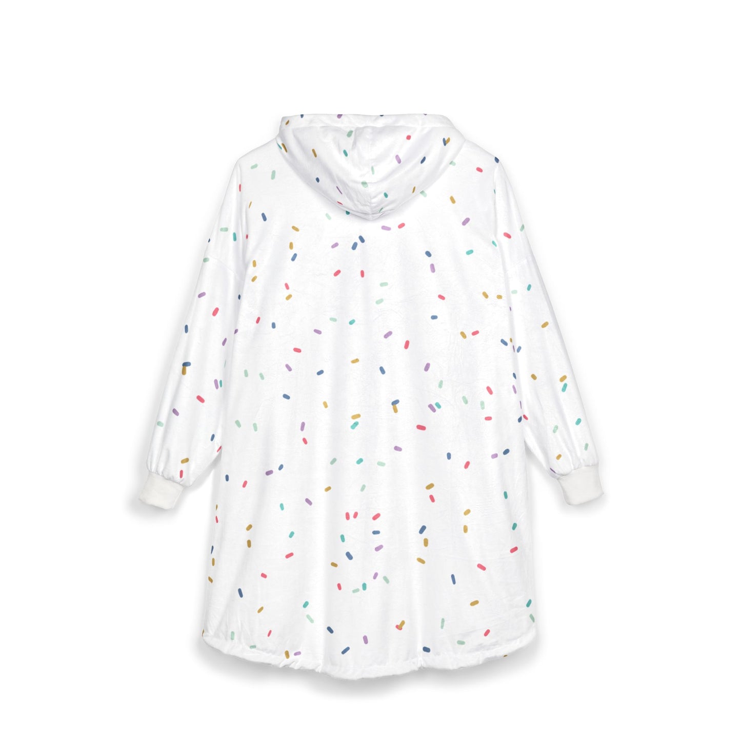 Cozy Confetti Unisex Hooded Blanket