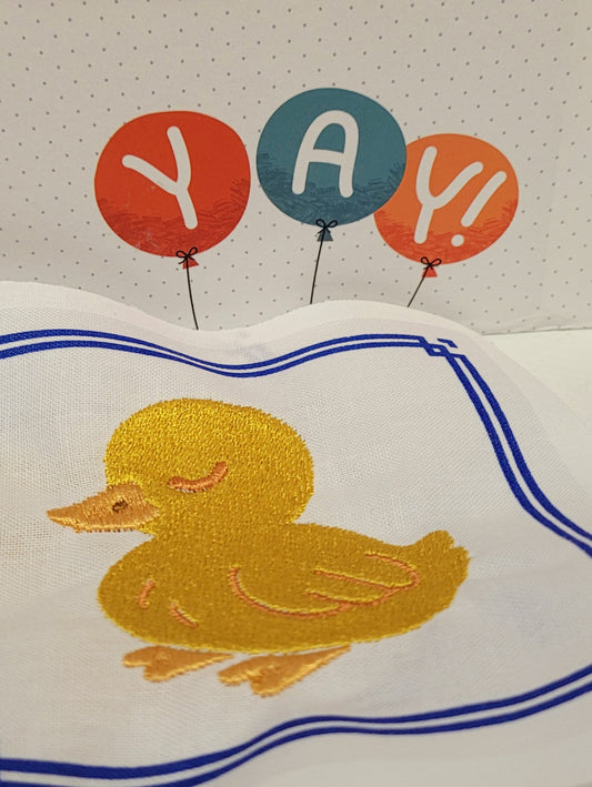 sleepy duckling | EMBROIDERY FILE FOR 4x4 HOOP | DIGITAL DOWNLOAD FOR MACHINE EMBROIDERY