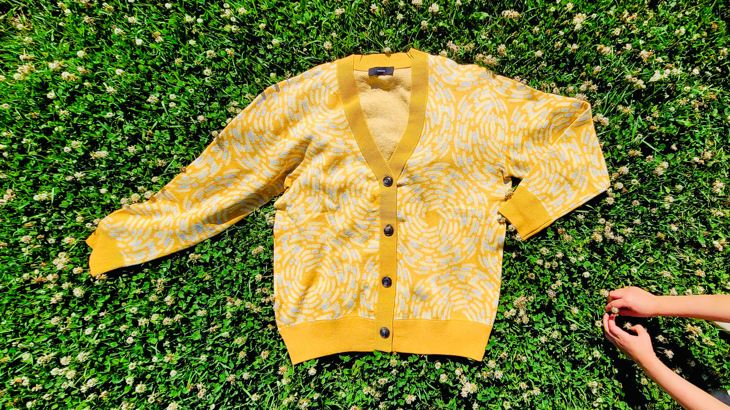 Solar Drift Knitted cardigan