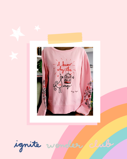 caged bird | DTF TRANSFER | READY-TO-PRESS