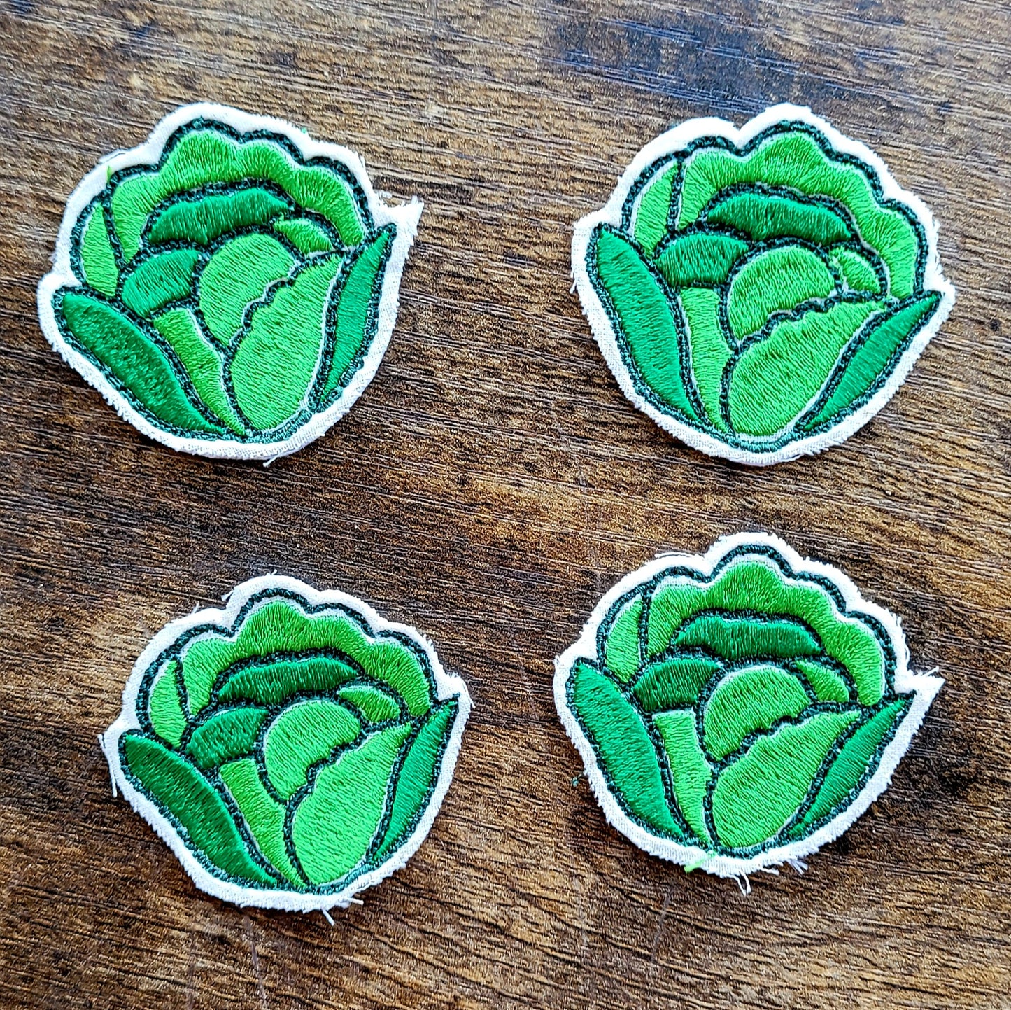 lettuce patch minis | EMBROIDERY FILE FOR 4x4 HOOP | DIGITAL DOWNLOAD FOR MACHINE EMBROIDERY