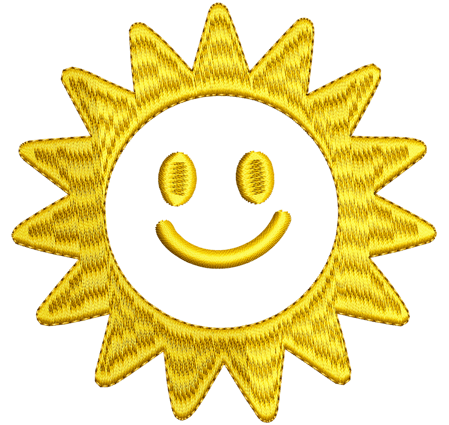 happy ray | EMBROIDERY FILE FOR 4x4 HOOP | DIGITAL DOWNLOAD FOR MACHINE EMBROIDERY
