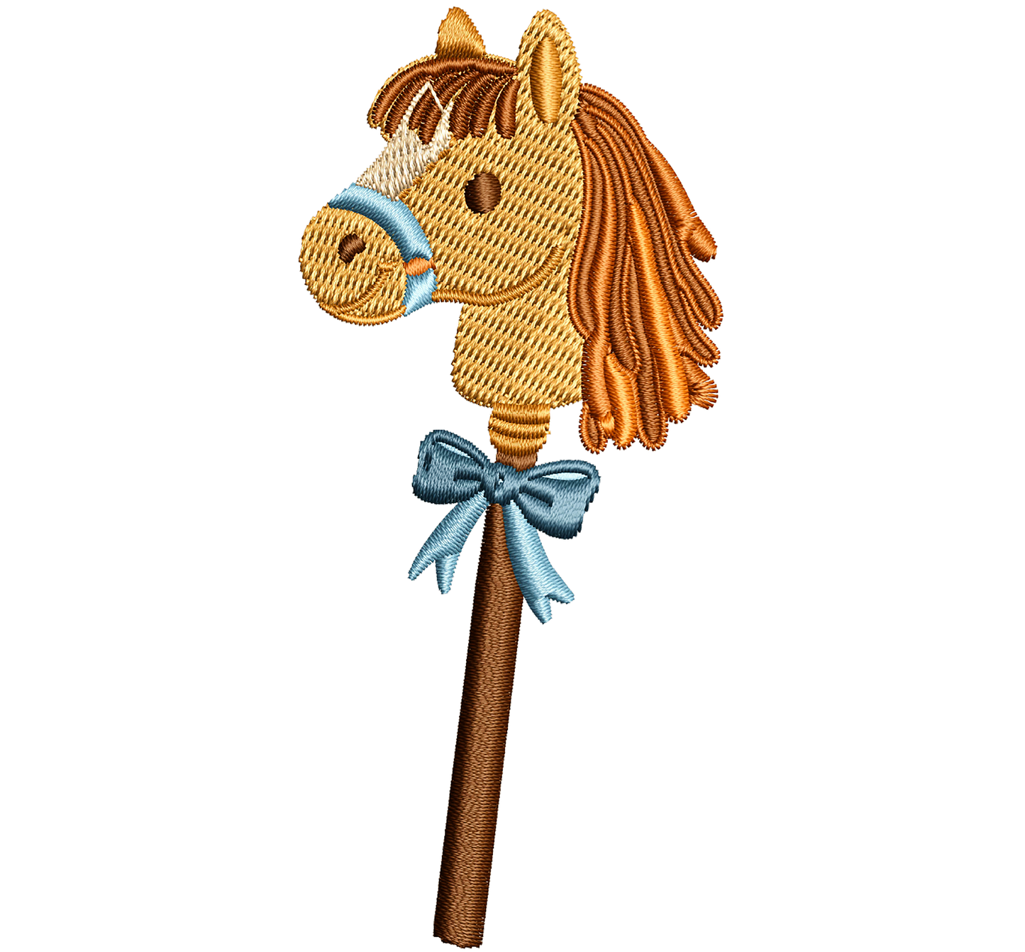 hobby horse | EMBROIDERY FILE FOR 4x4 HOOP | DIGITAL DOWNLOAD FOR MACHINE EMBROIDERY