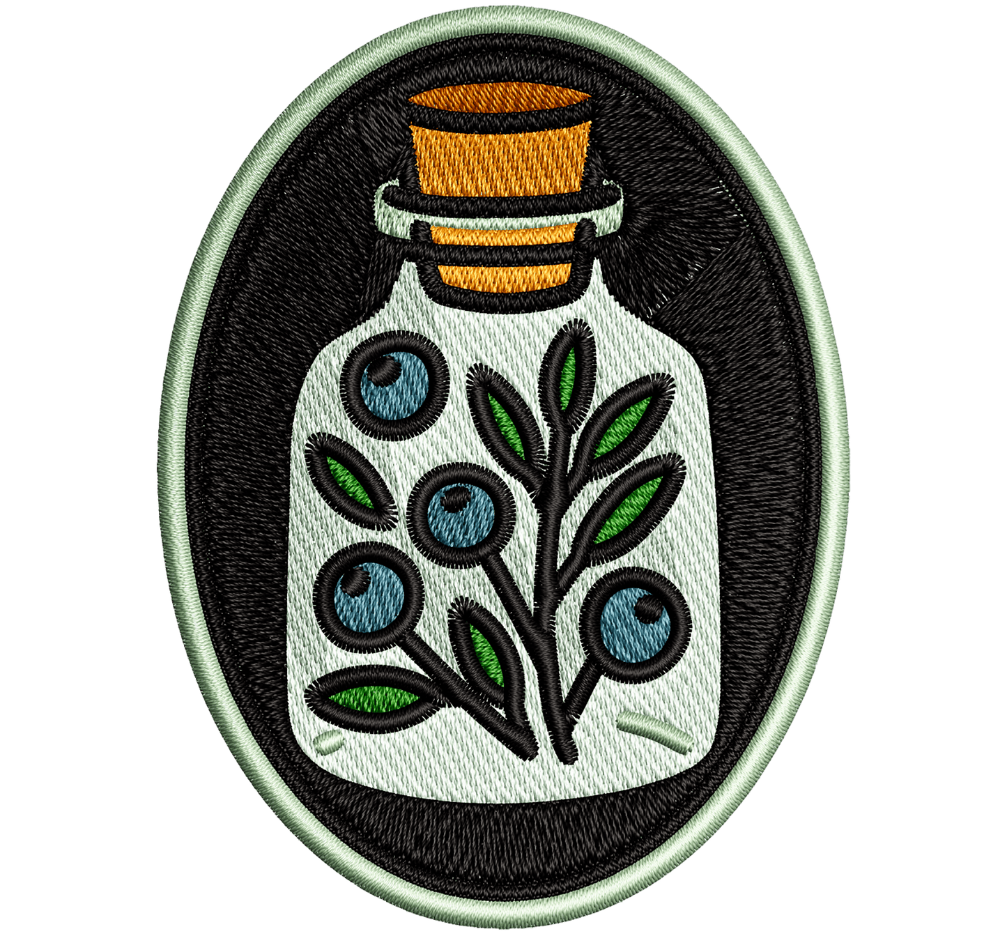 apothecary berry patch | EMBROIDERY FILE FOR 4x4 HOOP | DIGITAL DOWNLOAD FOR MACHINE EMBROIDERY - Ignite Wonder Club