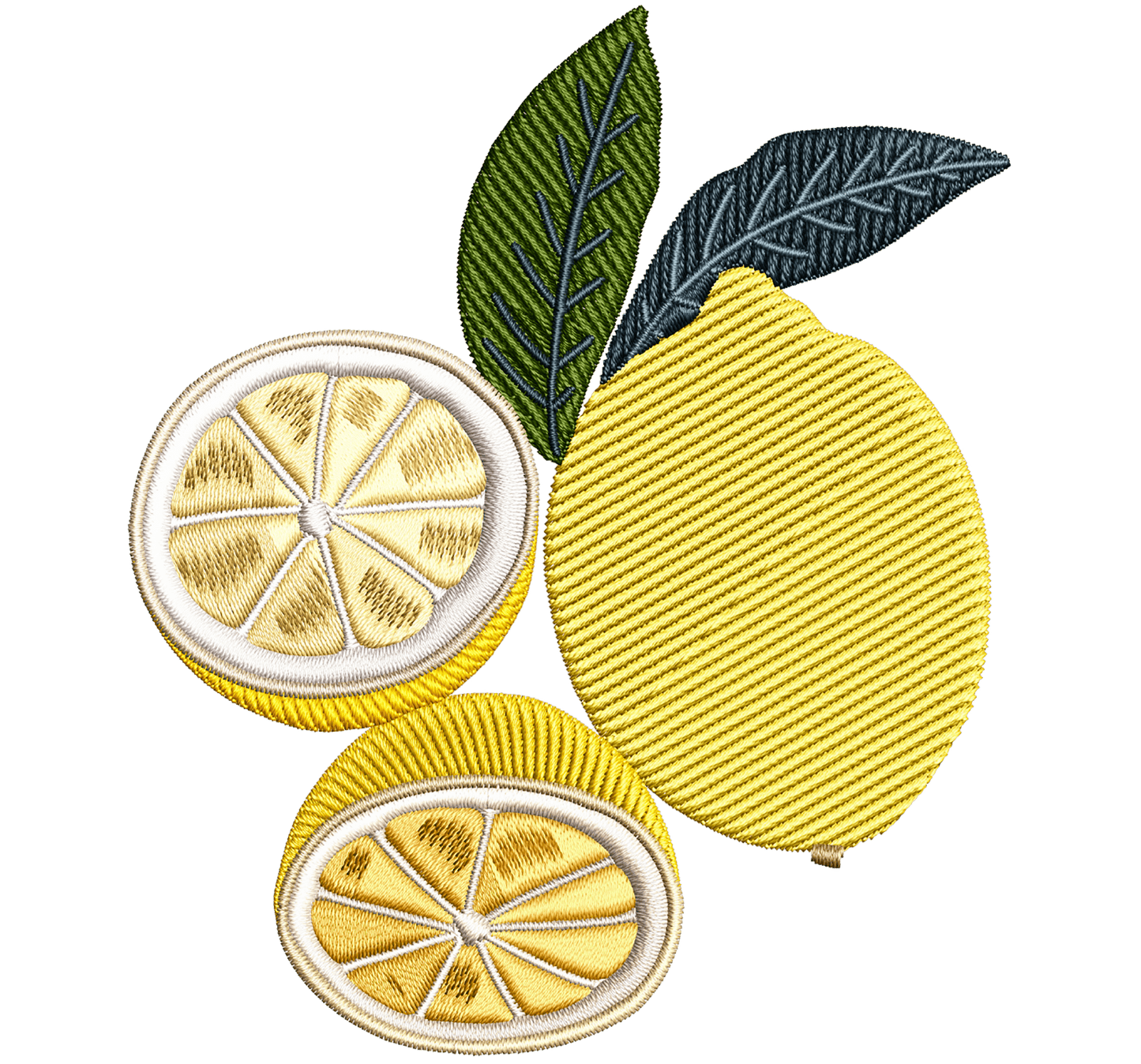 lemon cluster | EMBROIDERY FILE FOR 4x4 HOOP | DIGITAL DOWNLOAD FOR MACHINE EMBROIDERY - Ignite Wonder Club