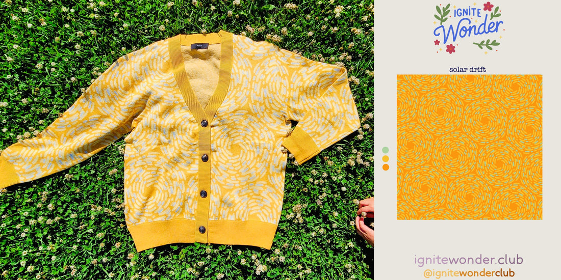 ☀ Solar Drift: A Burst of Sunshine You Can Wear