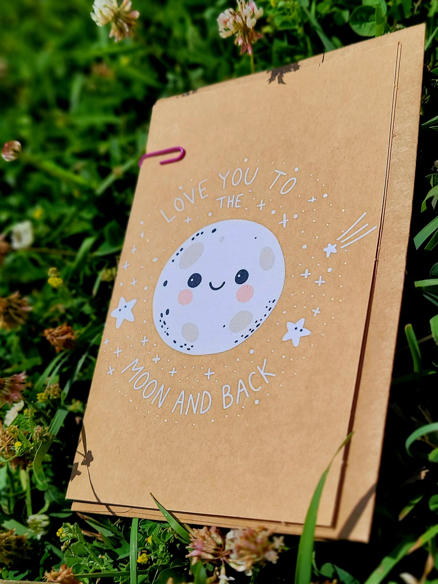 love you to the moon | DTF TRANSFER | READY-TO-PRESS