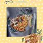sloth | EMBROIDERY FILE FOR 4x4 HOOP | DIGITAL DOWNLOAD FOR MACHINE EMBROIDERY