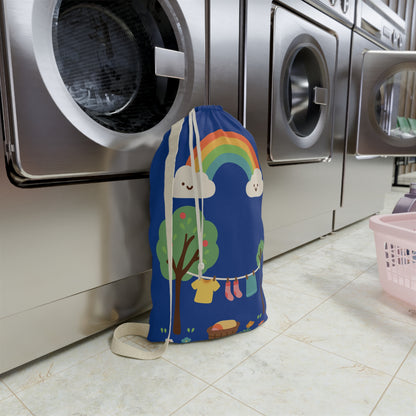 Playful Rainbow Laundry Day Bag