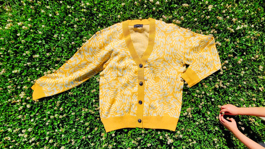 Solar Drift Knitted cardigan