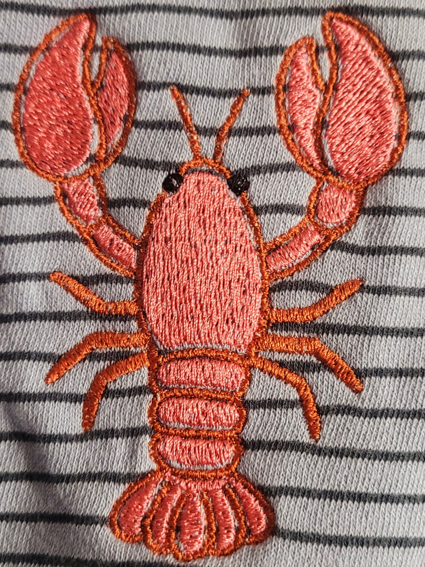 lobster | EMBROIDERY FILE FOR 4x4 HOOP | DIGITAL DOWNLOAD FOR MACHINE EMBROIDERY
