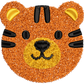 fuzzy tiger   | *4 SIZES* EMBROIDERY FILES | DIGITAL DOWNLOAD FOR MACHINE EMBROIDERY