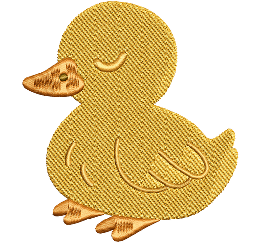 sleepy duckling | EMBROIDERY FILE FOR 4x4 HOOP | DIGITAL DOWNLOAD FOR MACHINE EMBROIDERY