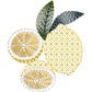 lemon cluster | *2 SIZES* EMBROIDERY FILE FOR 3x3 & 4x4 HOOP | DIGITAL DOWNLOAD FOR MACHINE EMBROIDERY