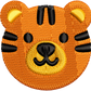 fuzzy tiger   | *4 SIZES* EMBROIDERY FILES | DIGITAL DOWNLOAD FOR MACHINE EMBROIDERY