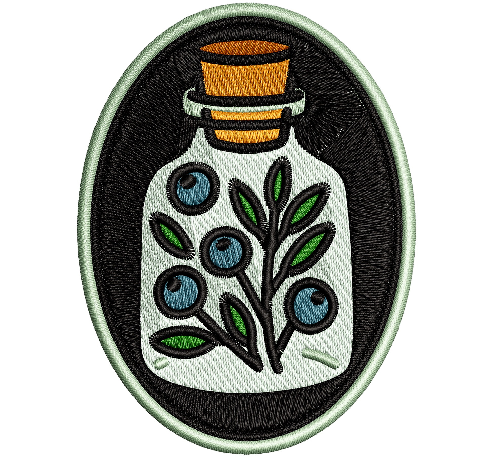 apothecary berry patch | EMBROIDERY FILE FOR 4x4 HOOP | DIGITAL DOWNLOAD FOR MACHINE EMBROIDERY - Ignite Wonder Club
