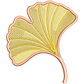 golden ginkgo patch | EMBROIDERY FILE FOR 4x4 HOOP | DIGITAL DOWNLOAD FOR MACHINE EMBROIDERY - Ignite Wonder Club