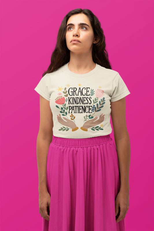 grace kindness patience | DTF TRANSFER | READY-TO-PRESS