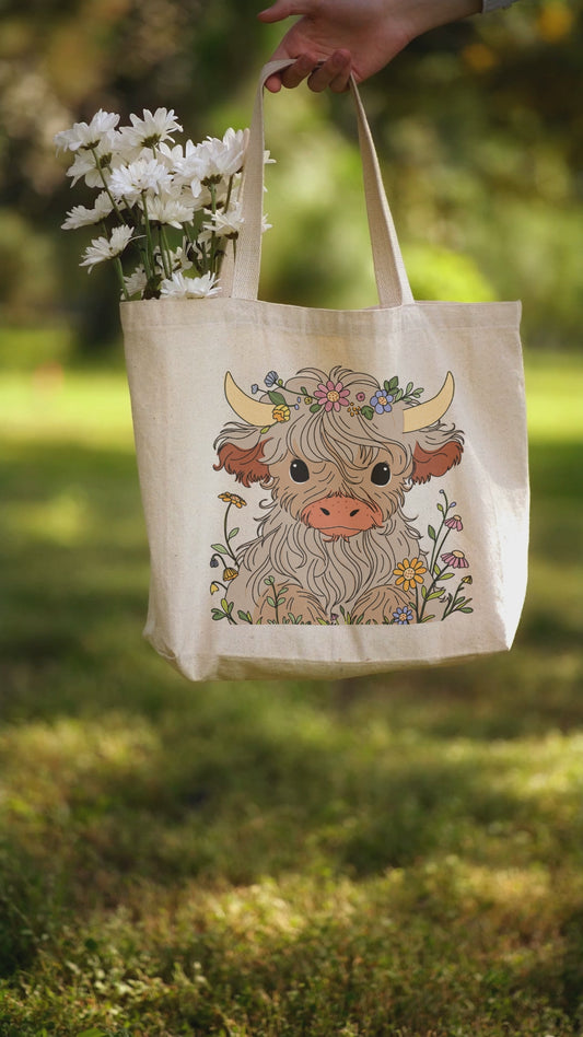 highland cow | DTF TRANSFER | READY-TO-PRESS