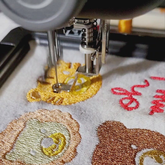 lions & tigers & bears | EMBROIDERY FILE FOR 4x4 HOOP | DIGITAL DOWNLOAD FOR MACHINE EMBROIDERY